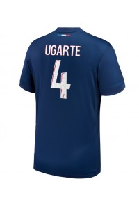 Fotbalové Dres Paris Saint-Germain Manuel Ugarte #4 Domácí Oblečení 2024-25 Krátký Rukáv